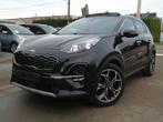 Kia Sportage 1.6 CRDI GT-Line *07/2020 *1e Eigen *AUTOMAAT, Zwart, Leder, Bedrijf, 5 deurs