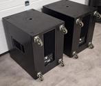 PA-DJ actieve 15" luidsprekers baskasten LEM T5-SA, Muziek en Instrumenten, Versterkers | Keyboard, Monitor en PA, Ophalen, Gebruikt
