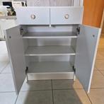 Opbergkastje wit met 2 laden, Huis en Inrichting, Kasten | Stellingkasten, Ophalen