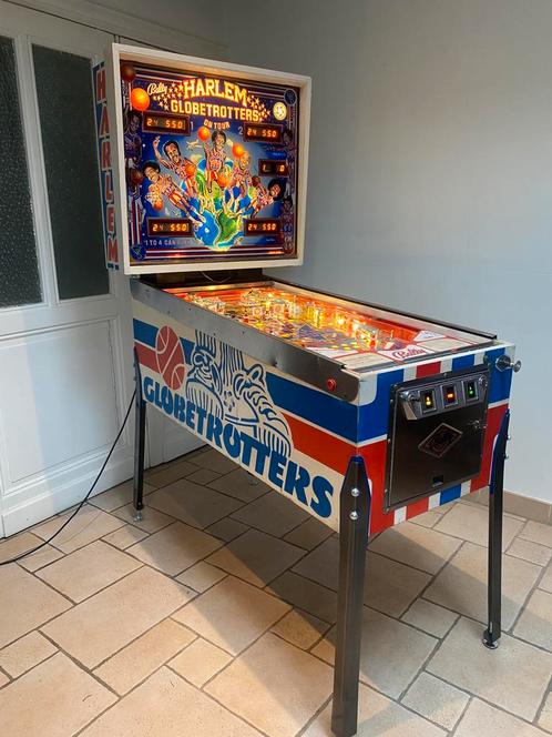 Flipperkast Harlem Globetrotters uiterst mooi!!, Verzamelen, Automaten | Flipperkasten, Zo goed als nieuw, Elektronisch, Flipperkast