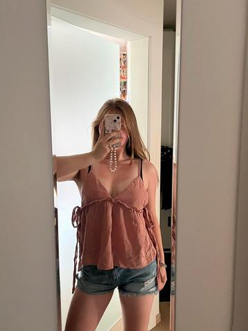 Top d'été rose cool, Sans manches, Rose, Comme neuf, Envoi