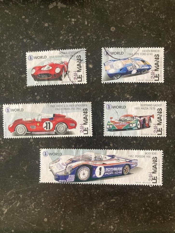 België OBP 4884/88, Postzegels en Munten, Postzegels | Europa | België, Gestempeld, Frankeerzegel, Met stempel, Gestempeld, Ophalen of Verzenden