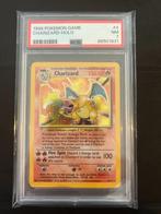 4/102 charizard psa 7 € 450,00 holo, Ophalen of Verzenden, Losse kaart