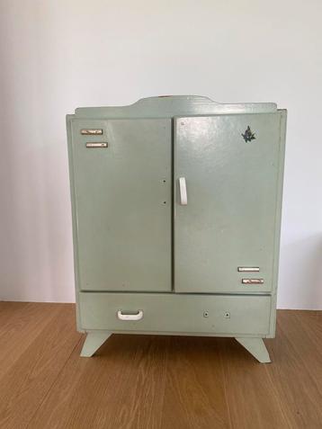 Armoire - penderie poupée - jouet ancien beschikbaar voor biedingen