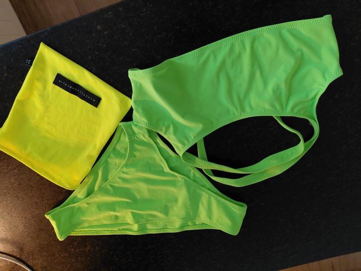 Marcel von Berlin bikini maat M- NIEUW, Kleding | Dames, Sportkleding, Nieuw, Overige typen, Maat 38/40 (M), Groen, Ophalen