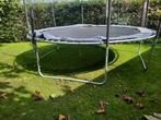 Trampoline XL 366 cm avec filet, Enlèvement ou Envoi, Utilisé