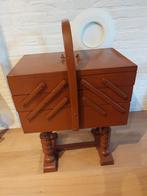 Vi.tage houten naaidoos, Ophalen