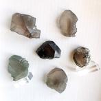 Set van 6 rookkwarts Gwindel-Alpin Chamonix Mont-Blanc, Verzamelen, Verzenden, Mineraal