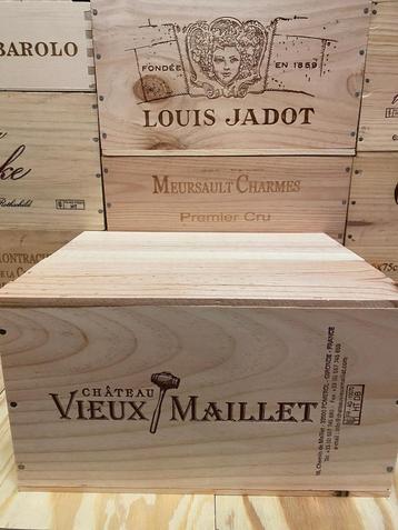Chateau Vieux Maillet Pomerol 2014 in houten kist beschikbaar voor biedingen
