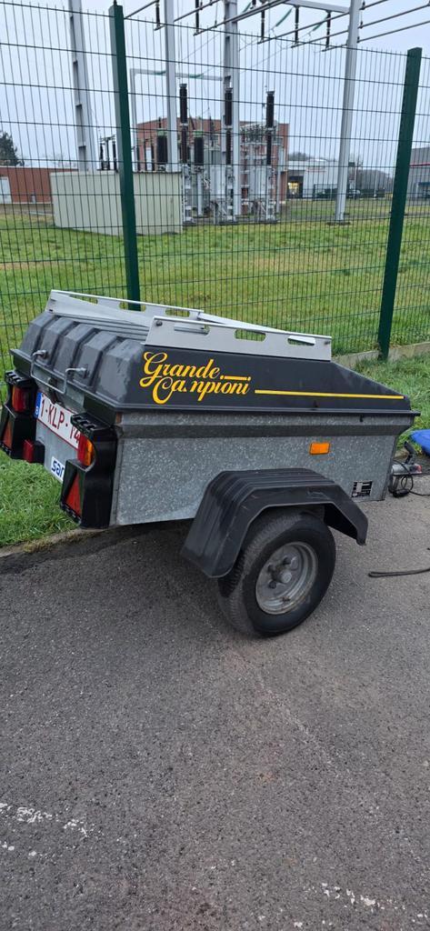 REMORQUE-SARIS GRANDE CAMPIONI VOIR LA DESCRIPTION !, Autos : Divers, Remorques, Comme neuf, Enlèvement ou Envoi