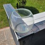 Visbokaal,In dik glas en gekarteld  bovenaan., Dieren en Toebehoren, Vissen | Aquaria en Toebehoren, Ophalen of Verzenden, Zo goed als nieuw