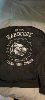 Veste bomber 100 % hardcore, Vêtements | Hommes, Vestes | Été, Enlèvement, Porté, Taille 56/58 (XL), Noir