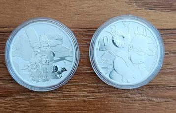 Simpsons 2x 1oz .9999 zilver, Enlèvement ou Envoi, Argent