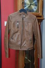 Veste courte Blouson"Vero Moda" en simili cuir brun Taille S, Comme neuf, Taille 36 (S), Brun, Enlèvement ou Envoi