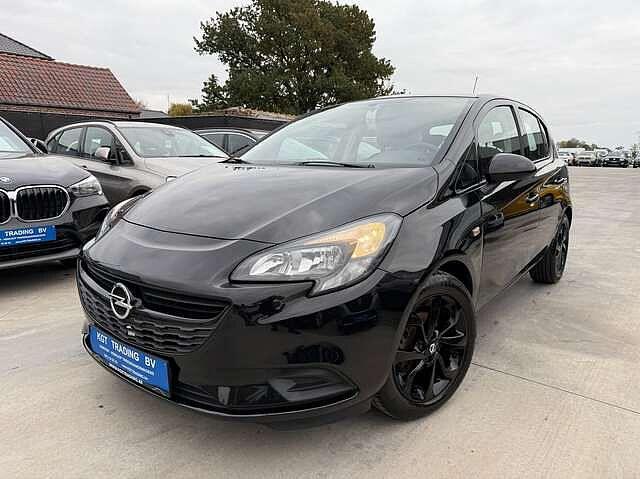 Opel Corsa 1.2i BLACK EDITION NAVIGATIE CARPLAY PDC ALU, Auto's, Opel, Corsa, ABS, Airbags, Airconditioning, Bluetooth, Boordcomputer