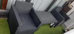 Tuin Loungeset Allibert, Tuin en Terras, Tuinsets en Loungesets, 4 zitplaatsen, Kunststof, Gebruikt, Ophalen of Verzenden