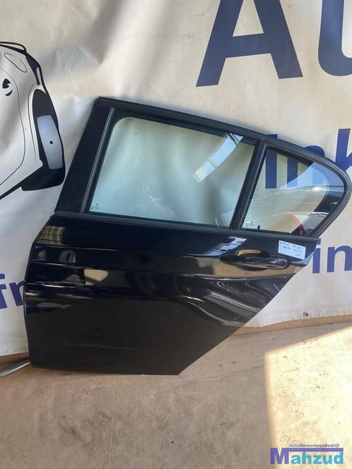 BMW 1 SERIE F20 zwart links achter deur portier 2011-2019, Auto-onderdelen, Carrosserie, Deur, BMW, Achter, Links, Gebruikt