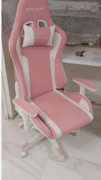 Chaise bureau gaming, Huis en Inrichting, Bureaustoelen, Ophalen, Gebruikt, Roze, Bureaustoel