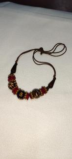 Handgemaakte Boheemse Kralenketting Rood, Verzenden, Nieuw