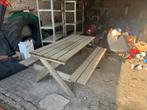 Picknicktafel, Tuin en Terras, Picknicktafels, Ophalen of Verzenden, Gebruikt, Vierkant, Hout