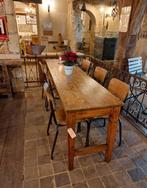 Table à manger longue et étroite, ancienne table d'école, Enlèvement