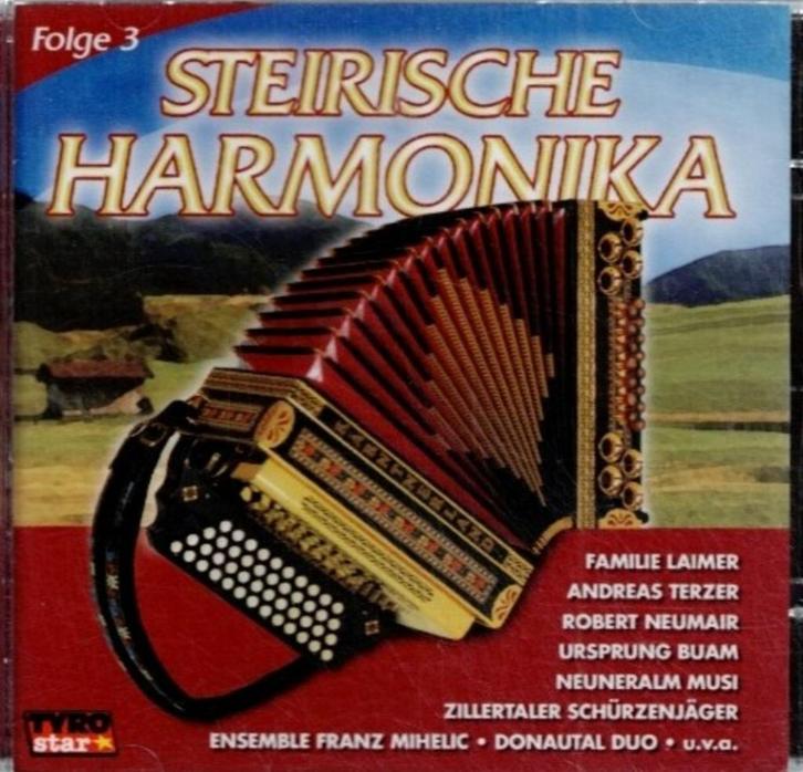 cd   -   steirische harmonika   folge 3, CD & DVD, CD | Autres CD, Enlèvement ou Envoi