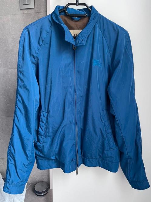 Burberry brit blauwe jas unisex Vintage, Kleding | Heren, Jassen | Zomer, Zo goed als nieuw, Maat 48/50 (M), Blauw, Ophalen of Verzenden