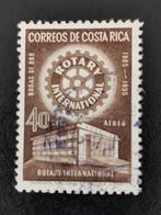Costa Rica 1956 - Rotary International - ziekenhuis, Postzegels en Munten, Ophalen of Verzenden, Gestempeld, Midden-Amerika