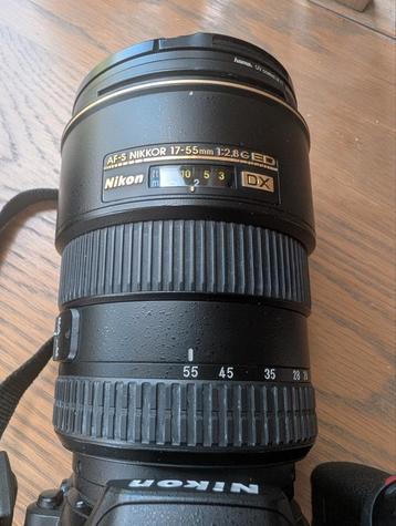 Objectif Nikkor Af-s 17-55mm 2.8 G-ed Dx beschikbaar voor biedingen