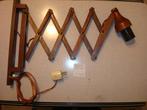 LAMPE À CISEAUX DESIGN DANOIS VINTAGE 1960/65  NR 1, Maison & Meubles, Enlèvement, Utilisé, Bois, VINTAGE DEENS DESIGN
