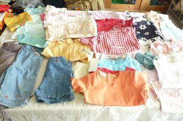 lot de 43 vêtements bébé fille 18 mois beschikbaar voor biedingen