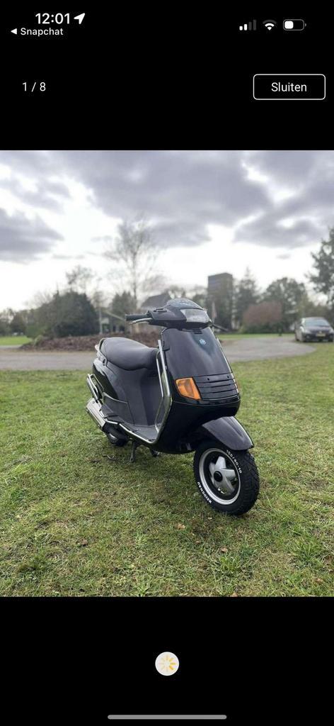 Piaggio skipper 125  met SM06, Fietsen en Brommers, Scooters | Piaggio, Zo goed als nieuw, Elektrisch, Ophalen