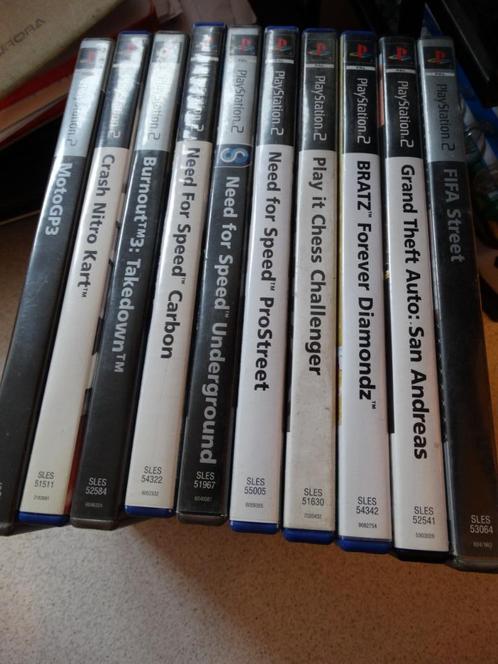 lot PS2 games PAL, Games en Spelcomputers, Games | Sony PlayStation 2, Gebruikt, Ophalen of Verzenden