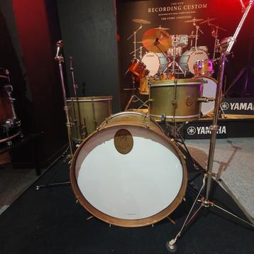A&F Raw Brass set-up: 12/16/22 + rim, Musique & Instruments, Batteries & Percussions, Enlèvement ou Envoi, Utilisé, Ludwig