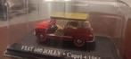 Fiat 600 Jolly Capri rood, 1966, 1:43 in blisterverpakking., Ophalen of Verzenden, Nieuw