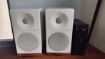 Tangent x4 speakers set + versterker, Zo goed als nieuw, 60 tot 120 watt, Front, Rear of Stereo speakers, Ophalen