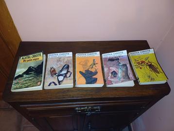 Agatha Christie lot 5 livres