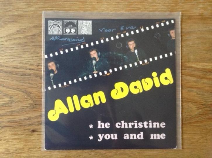 single allan david, CD & DVD, Vinyles Singles, Single, Pop, 7 pouces, Enlèvement ou Envoi