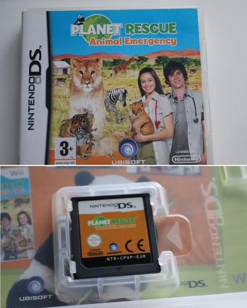 Planet Rescue, Animal Emergency - Nintendo DS Game, Consoles de jeu & Jeux vidéo, Jeux | Nintendo DS, Utilisé, 1 joueur, À partir de 3 ans