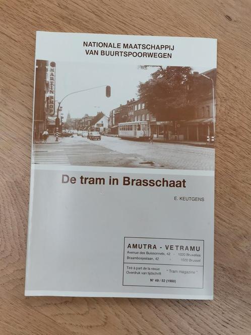 'De Tram in Brasschaat' (Boek)., Verzamelen, Spoorwegen en Tram, Zo goed als nieuw, Tram, Ophalen of Verzenden