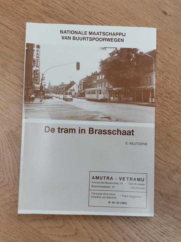 'De Tram in Brasschaat' (Boek)., Verzamelen, Spoorwegen en Tram, Zo goed als nieuw, Tram, Ophalen of Verzenden