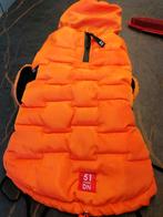 Hondenjas 51 DN amper gebruikt oranje maat L, Animaux & Accessoires, Vêtements pour chiens, Enlèvement
