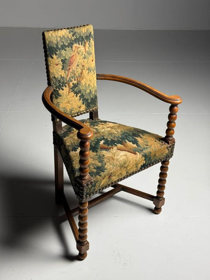 4x Stoel spaans 1960, Antiek en Kunst, Antiek | Meubels | Stoelen en Sofa's, Ophalen