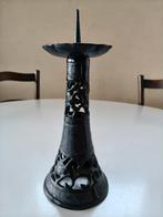 Vintage gietijzeren kandelaar in gotische stijl, Ophalen