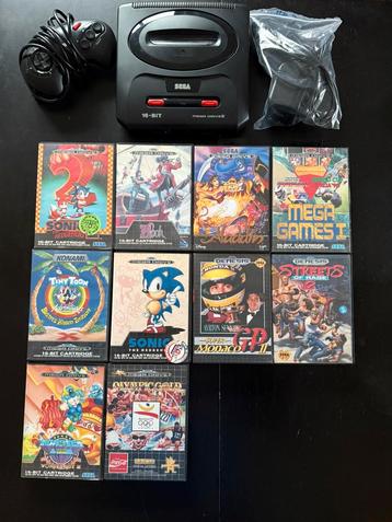 SEGA Mega Drive - Console et jeux beschikbaar voor biedingen