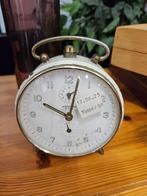 Oude vintage mechanische wekker Junghans Bivox 1950-60s, Ophalen of Verzenden