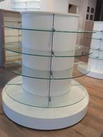 Présentoir rond professionnel étagères en verre    pharmacie, Maison & Meubles, Armoires | Étagères, Enlèvement, Comme neuf