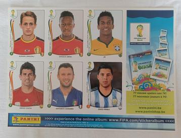 WK 2014 Panini stickers (update) beschikbaar voor biedingen