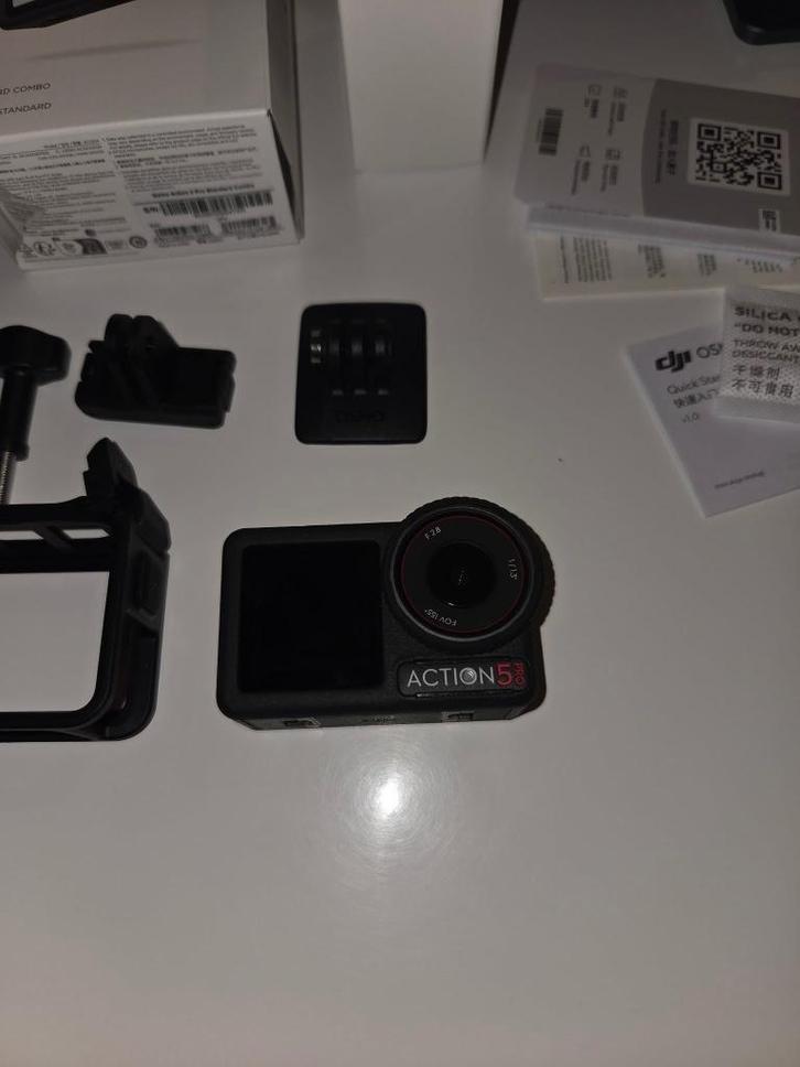 DJI Osmo action 5 pro nieuw, TV, Hi-fi & Vidéo, Caméras action, Neuf, Envoi