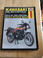 Haynes Kawasaki 400, 500 & 550 Fours., Motos, Modes d'emploi & Notices d'utilisation, Enlèvement, Kawasaki